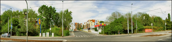 Nová křižovatka ulic Švehlova a Vladycká